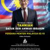 Tahniah Perdana Menteri Malaysia Ke-10